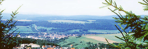 Hotel Am Gisselgrund Frankenhain Esterno foto